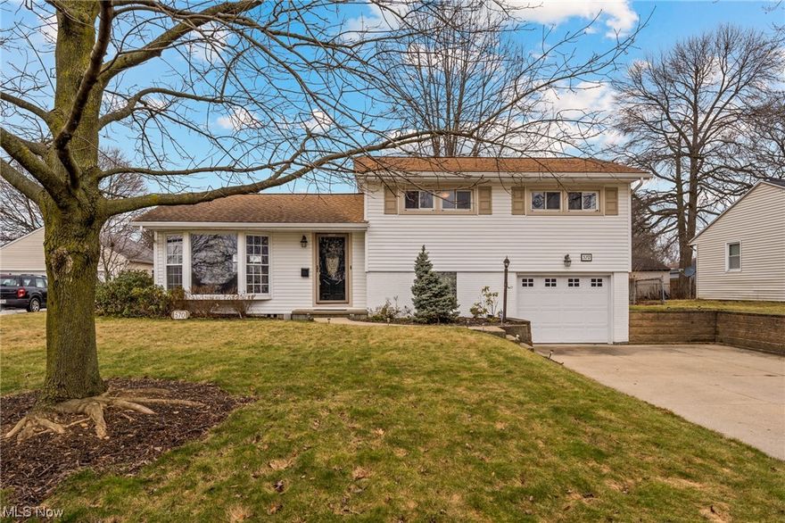 Welcome to your new home!! This beautifully remodeled 3 bedroom home in Ellet sits on a quarter acre lot with a deck perfect for entertaining and a fenced in backyard!! The remodeled and very open main floor/kitchen comes with plenty of oak cabinet space, granite countertops, a tile backsplash, and hardwood flooring. It also comes equipped with a refrigerator, stove, microwave, and dishwasher. The second floor has full bathroom at top of the stairs. The master bedroom has a private half bath. The lower level comes equipped with hvac, a tankless water heater, a washer, dryer, and newly updated electrical panel. Come see your new home today!!