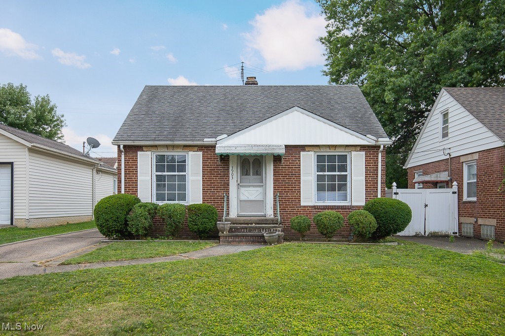 Cute 3 Bedroom 1.5 bathroom brick home awaiting your personal touches in the heart of Parma. Hardwood flooring throughout. Spacious backyard with a 1-car detached garage. Large 1 Bedroom upstairs, 2 bedrooms and 1 full bath on the main floor, living room and eat-in kitchen with all appliances. Partially finished basement with half bathroom. Great location close to 480 and I-77 and 20 minutes to downtown Cleveland.