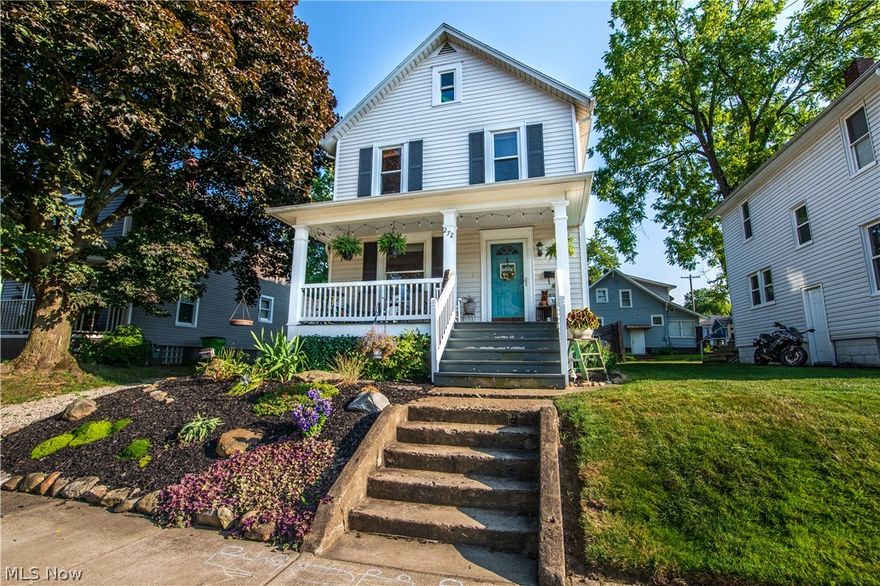 Welcome to 272 W Washington! This home WOWS from the moment you enter through the front door! Enter into the delightful living room which leads you into the dining room. In the dining room you will notice built in seating overlooking the bright and beautiful updated kitchen! Not to be missed is the walk in pantry with a custom built sliding barn door! A half bath perfectly finishes off the first floor. Upstairs you will find two bedrooms along with a full bath. The large master is complete with a walk in closet. Up another set of steps and the attic space will show you its potential to be finished or used for storage. The large basement also provides plenty of additional space. With a private drive and a darling front porch, this home has everything you could ask for!