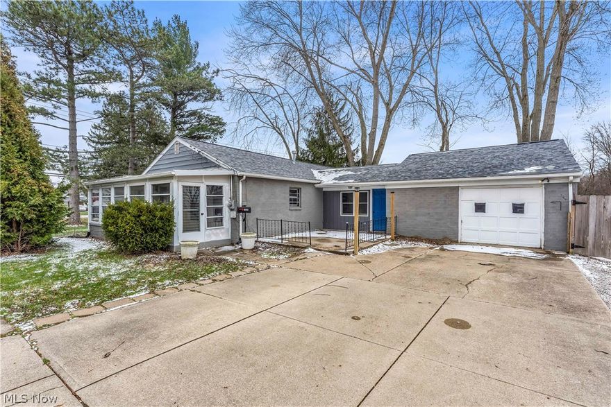 Beautifully and thoughtfully updated, this move-in ready 3-bedroom, 2-bath home in North Ridgeville offers comfort, style, and space in a convenient location near the high school. Inside, you’ll find a full kitchen, a spacious living room perfect for relaxing or entertaining, and a practical laundry/mud room that adds everyday convenience. The attached 2-car garage provides plenty of storage and easy access. Step outside to enjoy the huge, fully fenced backyard—ideal for pets, play, gardening, or hosting gatherings. This charming home combines modern updates with functional living in a desirable neighborhood.