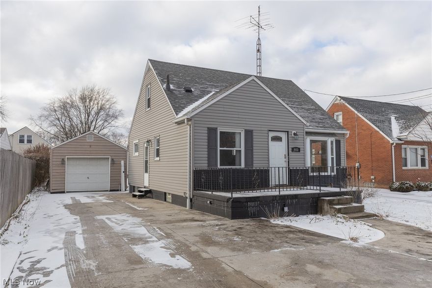 Whether you’re just starting out or looking to downsize, this cozy cape is for you! Original hardwood floors, replacement windows and a full, unfinished basement with glass block windows are just some of the features that set this home apart. With a spacious backyard and shed (9x11), plus a large concrete patio (23x22), you’ll have plenty of space and storage for all your outdoor entertaining as well as a concrete front porch with classic railing from which to watch the sun rise or set every day. This home is close to everything you need, is offering a Home Warranty for your peace of mind PLUS any children will attend the top rated Perry school district! What’s not to love? Come see this one before its too late!!