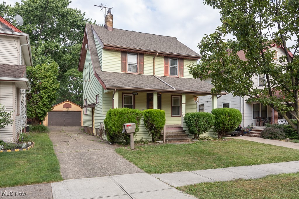 Must See 3 BR Colonial in the Heart of Old Brooklyn. Bring this Beauty back to life with some TLC and Cosmetic Updates. Old World Charm features throughout. Updates-Furnace & A/C (2015), Roof- Dimensional shingle (2015) Garage Roof (2020), Hot water tank (2020), Vinyl Windows 1st floor. Â Main Level includes Kitchen, Formal Dining Room and Living Room w/Fireplace & hardwood floors. Â 3 Bedrooms and Full Bath on the second floor. The attic offers a bonus room with a closet. Full Basement. Â 2 car detached garage with driveway, nice backyard space, private atmosphere/setting. Â Needs some finish work/cosmetics. As-is/condition sale including appliances. Seller will not make any repairs regardless of any inspection/appraisal results.