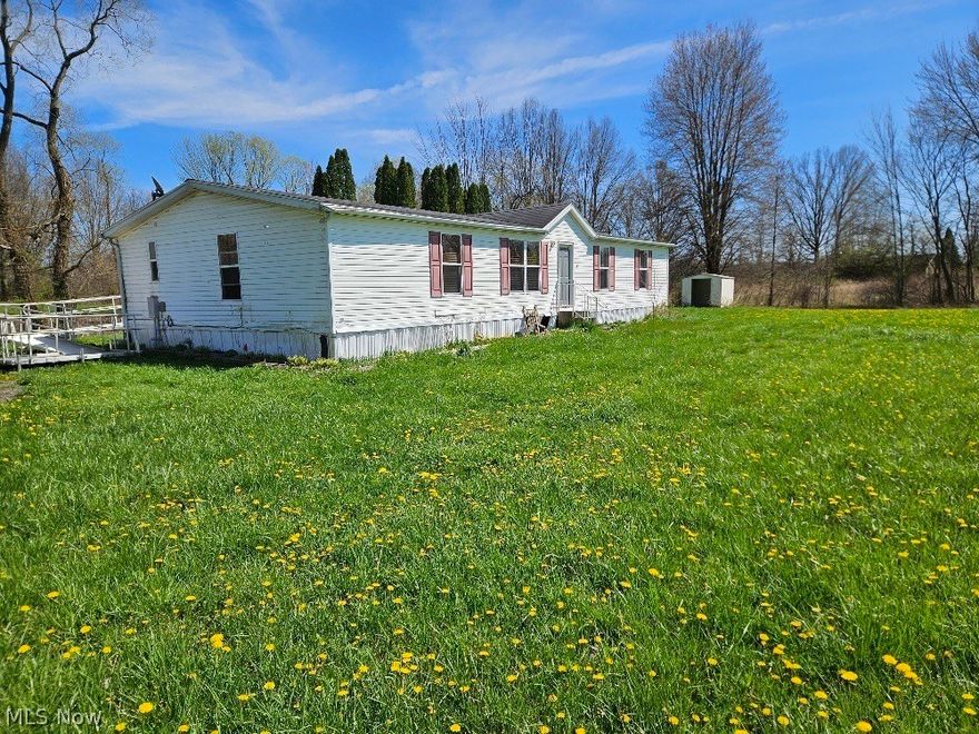 Estate Auction - Ranch Home On 7.39 Acres, Pole Barn, Pond, Free Gas - Atwater Twp., Portage Co., Waterloo LSD. Onsite Auction with Online Bidding Available. All sells to settle the Victor Vickers Estate, Portage Co. probate #2023ES00265 on location. ONLINE BIDDING BEGINS TUESDAY, MAY 14, 2024 – 10:00 AM and AUCTION LIVE ON-SITE BIDDING WILL BEGIN THURSDAY, MAY 16, 2024, 6:00 PM. Real estate offers a good 3-bedroom manufactured home built in 2000. Large open kitchen with breakfast bar, laundry room, living room, family room, 3 bedrooms, and 2 full baths. Sits back off the road on 7.39 acres with a small pond, and a 32’x40’ pole building with concrete and electric. Pastures and woods to the rear. Adaptable to any type of livestock. Free gas per lease, home is not currently hooked up. Gas and oil mineral rights are reserved and do not transfer. The home will be open for viewing on auction day beginning at 5:00 PM. Come prepared to buy! Terms On Real Estate: 10% down auction day, balance due at closing. A 10% buyer’s premium will be added to the highest bid to establish the purchase price. Any desired inspections must be made prior to bidding. All information contained herein was derived from sources believed to be correct. Information is believed to be accurate but not guaranteed.