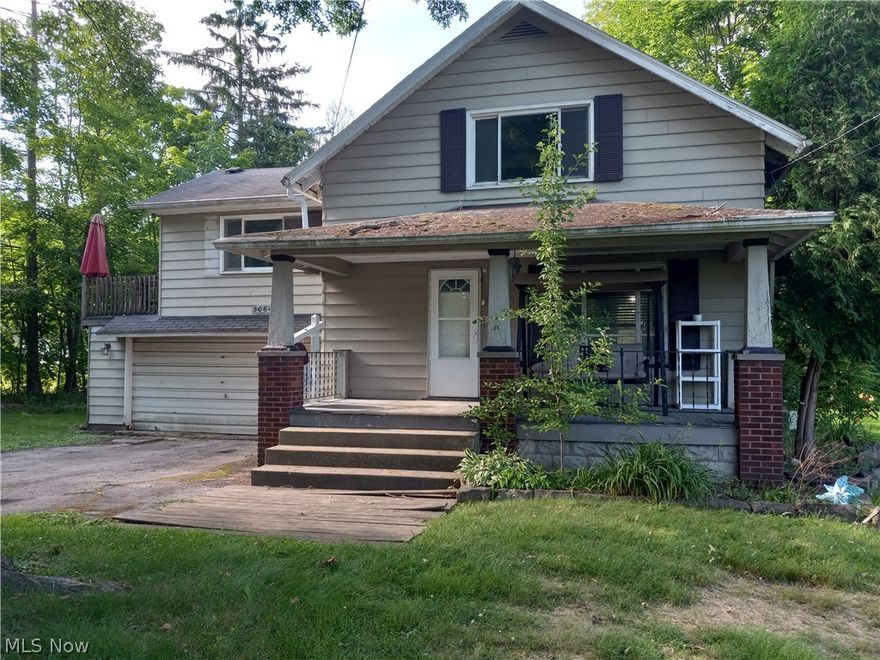 So much potential right here in the heart of Poland. This fixer-upper is ready for a new life. 3 bedrooms 1 full bathroom with 2 living spaces , dining room and kitchen