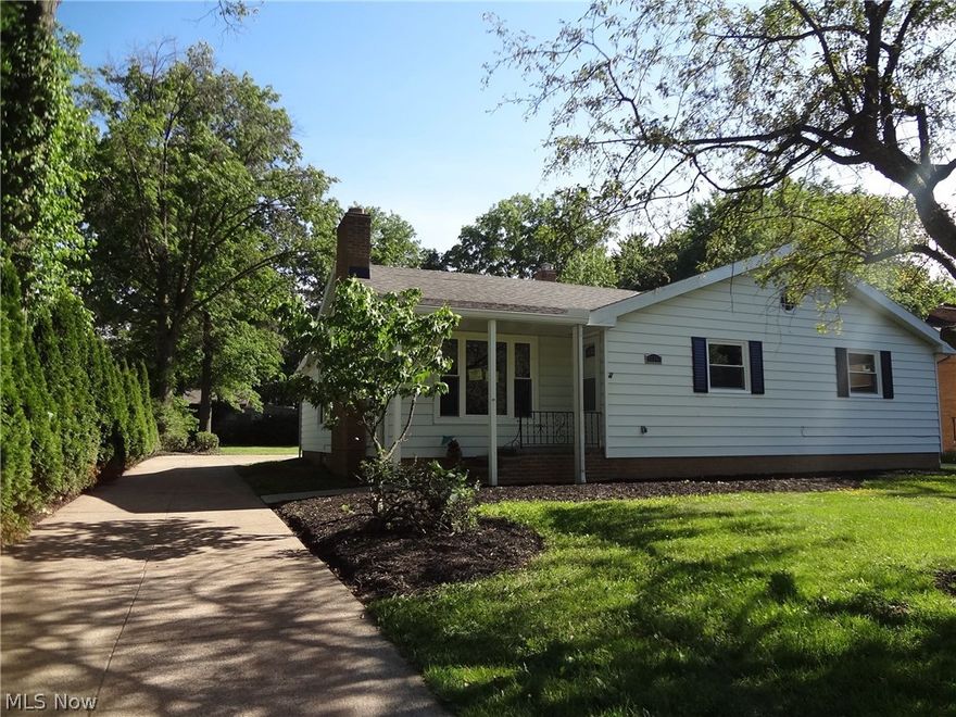 Step inside this beautiful, fully remodeled home and you will think you are in a brand new home. The windows are all new 2016, the roof on the garage is new 2016, the kitchen and all appliances are new 2016, the bathrooms on the main level are new 2016, and the basement was waterproofed 2016. There are many other updates as well. When you enter the front door you will immediately notice the beautiful hardwood flooring that was completely refinished and flows throughout most of the first floor. The new kitchen has granite countertops, new cabinets, ceramic tile floors and new stainless steel appliances! The kitchen flows right into the eating area and then into the family room with a wood-burning fireplace. There are four bedrooms, a den/study, one new full bathroom and one new half bathroom on the main level. The basement has even more living space with a large finished rec/family room with a wet bar, another fireplace, another full bathroom and the laundry. All this on a 335 ft deep l