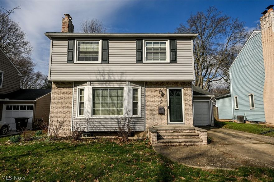 Looking for a deal?  You MUST check out this great Wallhaven home!  Starting with a very large living room, featuring a wood burning fireplace and gorgeous hardwood floors that flow into the formal dining room!  Off the dining room is a great bonus room or office, with it's own door to the sunroom.  The kitchen comes fully applianced, including a newer stainless steel dishwasher and lots of cabinet space.  Beautiful french doors take you out to the enclosed sunroom, that leads to the back yard and access to the garage.  Don't miss the updated half bath just off the kitchen!  The second floor offers a full bathroom and 3 spacious bedrooms, all with original hardwood floors!  The back yard is fully fenced in with gates on each side of the house.  With a little work, this could be an awesome space!  The unfinished basement is waterproofed and full of possibilities.  Hot water heater 2024, furnace & A/C approx 2016, roof approx 2018.  CALL TODAY BEFORE IT'S GONE!