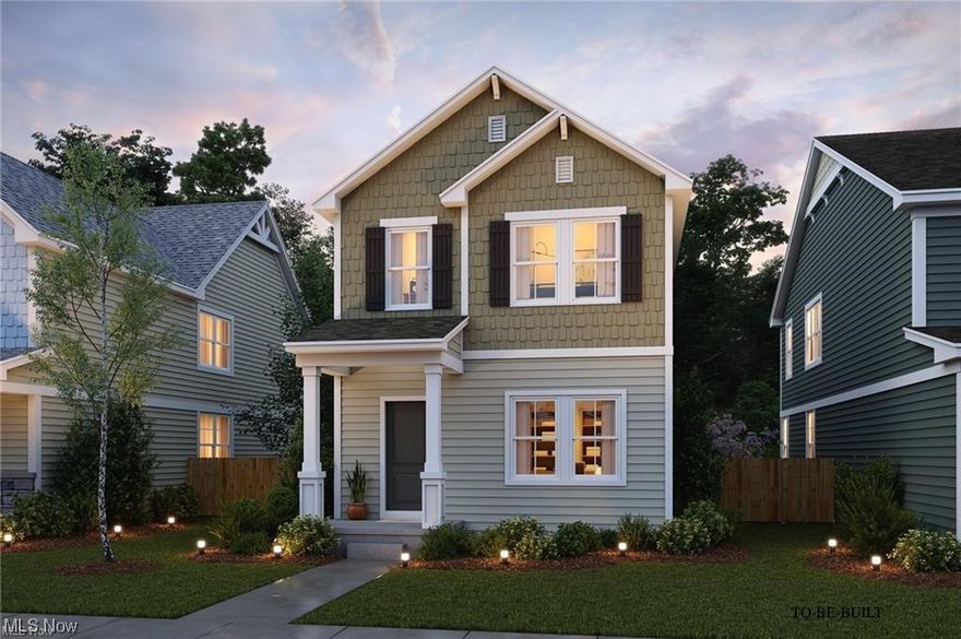 Five Point differs from traditional new home communities by featuring multiple single-family new homes for sale across downtown Akron.
The Long Branch floor plan offers a covered porch for greeting guests, beautiful kitchen with large island for prep or quick meals and an intimate dining area.
Secluded primary suite with large walk-in closet. Relaxing primary bath with large sower and water closet. This home comes with a beautiful Farmhouse style interior and will be ready for move in December 2023.