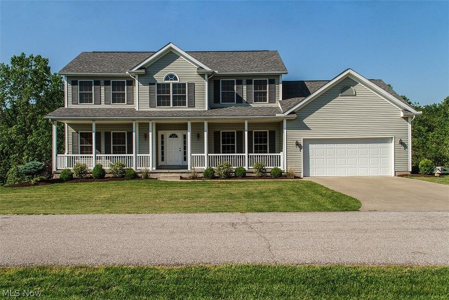 Beautiful move in ready home with 3 bedrooms 2 1/2 baths. Neutral colors and wood blinds throughout. Entry has a foyer with a staircase to up stairs. Open kitchen/living room floor plan. Kitchen has oak cabinets with a pantry. Sliding doors to a maintenance free patio. Living room has a cozy propane fireplace with a ceiling fan. Laundry main floor with cabinets for cleaning supplies. Family room offers fun for the whole family. Small loft upstairs can be used as a sitting or computer room. Master bedroom has a walk in closet with a window view. Great for fresh air. Master bath has a tub with separate big shower with another walk in closet. 2 Other bedrooms have ceiling fans. Your love the huge full basement with walk out that you can finish to your desire. Plumbing for another bathroom. Lots of storage. Well kept landscaped yard. Nice neighbor that is off of the main road. Schedule your appointment today!