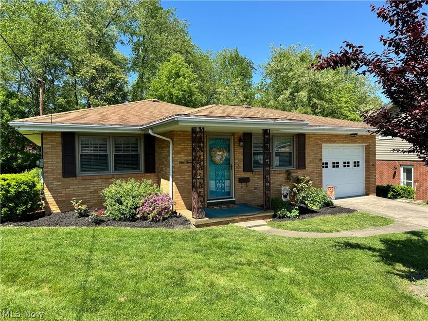 This charming brick ranch on Crisswill Road has been well maintained and is now calling your name to be your new home! Nestled in a desirable neighborhood of St. Clairsville, first you'll fall in love with the beautiful curb appeal until walking in the front door and experiencing the extremely well thought out floorplan. The spacious living room, kitchen, and dining room each have new luxury vinyl plank floors and loads of natural light from the updated vinyl windows. Next, fall in love with the large trex deck right off of the dining room - perfect for quiet mornings or BBQ's and entertaining. The owner's bedroom has a half bath right off of it and the other two bedrooms are both nicely sized. The basement has been newly remodeled to include a 29' x 12' finished living space as well as a freshly remodeled full bathroom with walk-in shower. Walk out the basement door to a newly finished sunroom for an extra slice of tranquility. The extra large laundry and utility room offers plenty of storage with a wall full of cabinets, a very large walk-in closet/storage area as well as a smaller unfinished work room. The owners stated that they could not be happier with the neighborhood along with the energy efficiency of the house. Need furniture? Most is negotiable to be included! This is truly the perfect move-in ready home for you so call your REALTOR today for a private showing!