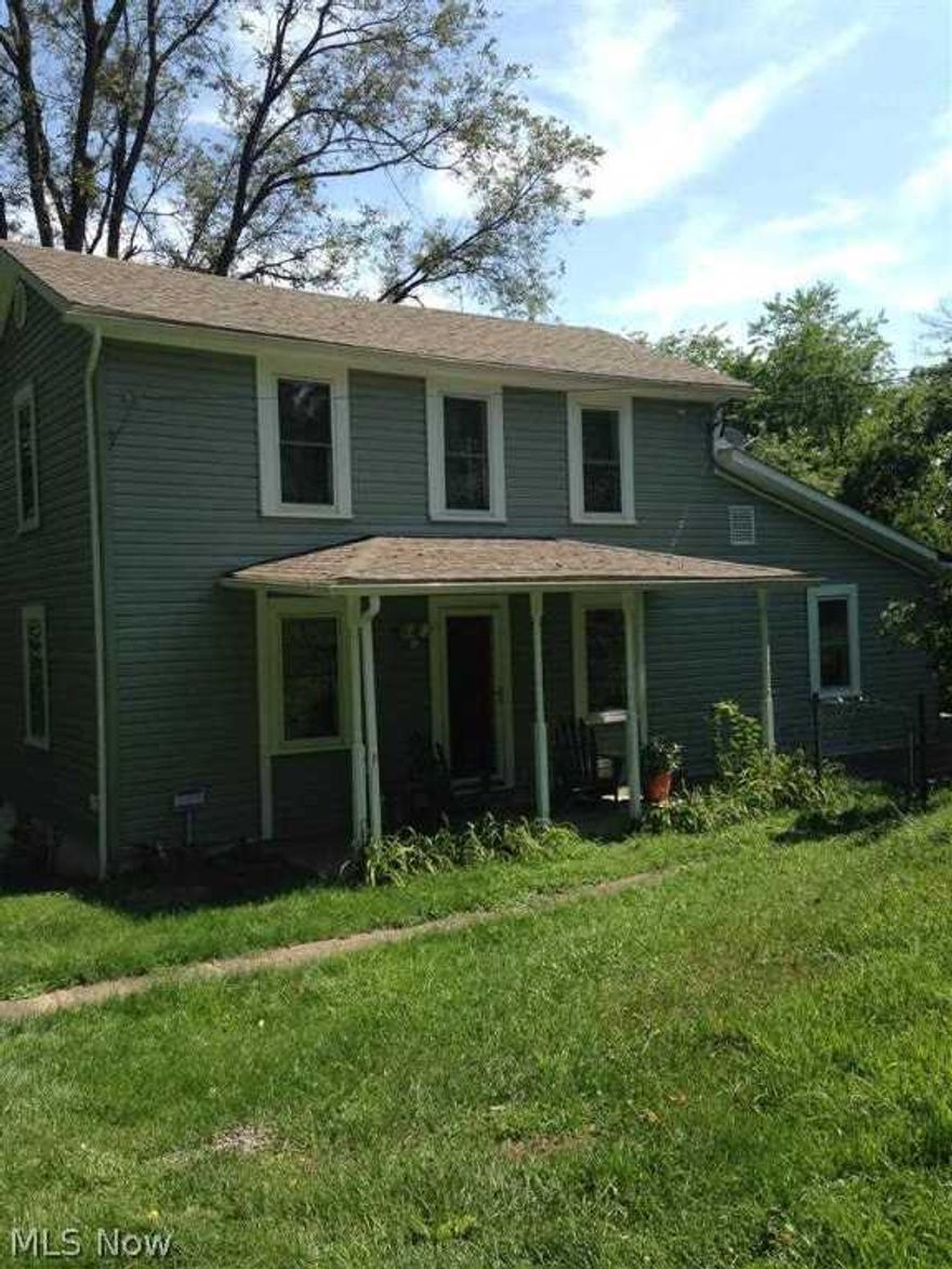 Secluded Farm house with 2 bedrooms sits on 3.75 acres.  Well insulated, updated siding, gutters, chimney liner, furnace, wiring, breaker box, central air, plumbing, etc.  Noted on Associated Docs.  The 1.26 acre tract sits in front of the 2.5 acreage tract (house).  The 1.26 acre tract has water tap marked by directional sign and yellow tape.  The 2.5 acre tract has county water and a spring house which needs a new pump. Taxes reflect Homestead reduction.  No zoning.