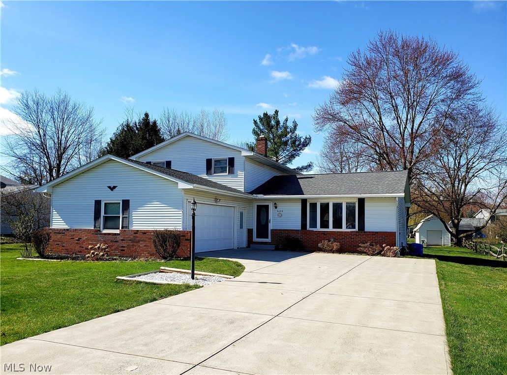 Welcome to this great 4 bed, 2 full bath Split level in North Ridgeville offering a first floor bedroom. All appliances stay including deep freeze in basement. Updates include Hot water Tank (2022), new roof (2019) with rebuilt chimney, remodeled upstairs bathroom (2019), stamped concrete patio (2018), furnace & windows (2012), granite countertops. Enjoy entertaining family & friends in the sun room & spacious back yard with patio. Close to highway I-480. Cash, Conventional, FHA, VA buyers welcome. Schedule your showing today and make it yours!!