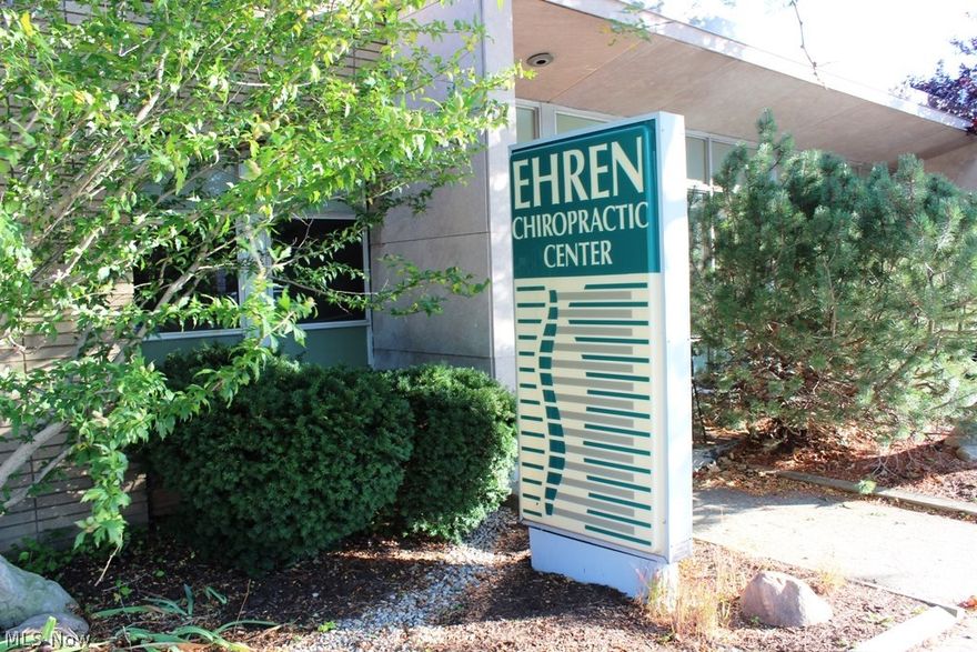 Stand alone 1 story building with 14 dedicated parking spaces in high traffic/high visibility location. Former Ehren Chiropractic Building offers 2632 sq ft on 1st floor plus 1316 sq ft in basement. 13 rooms, 2 baths, janitor closet with utility sink and storage rooms. 2 electric meters, newer roof, new AC. Zoned Class C Commercial.