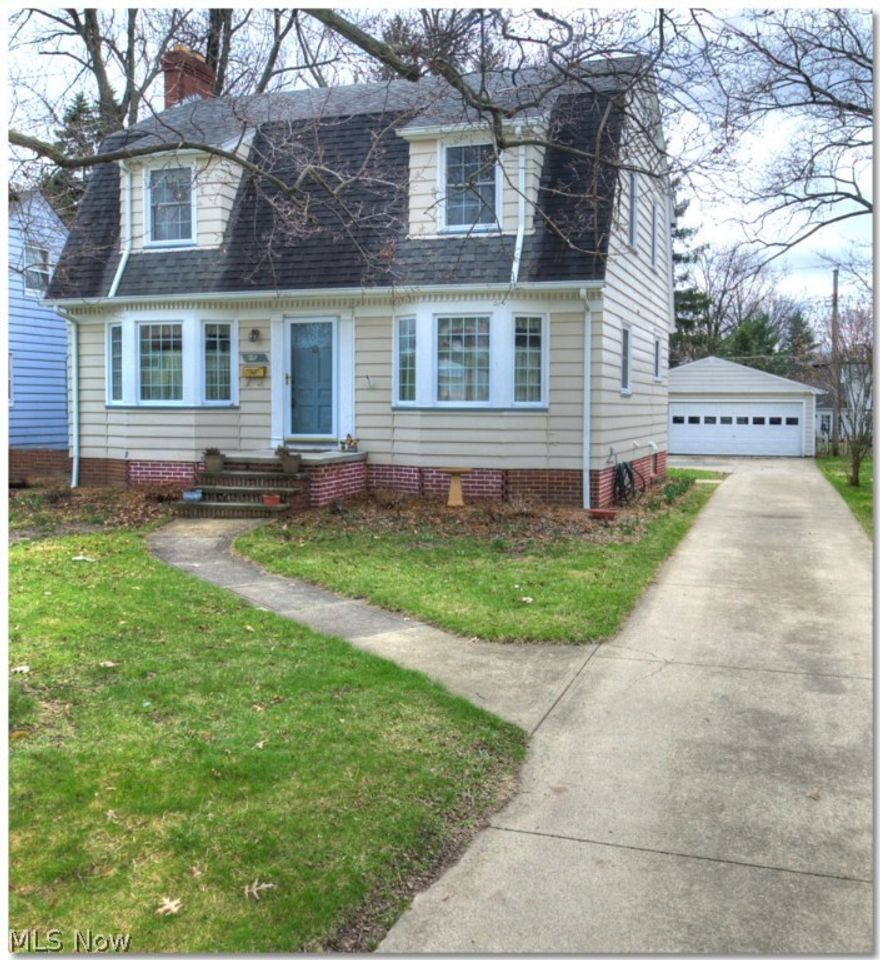 This updated 3 bedroom Rocky River Dutch Colonial is located on a quiet street that dead ends into Linden Park. The large remodeled kitchen offers granite counter tops, birch Kraftmaid cabinets, and a tile floor.  The cozy living room features a wood burning fireplace and built in shelving.  Beautiful hardwood floors and newer carpet throughout.  A recently finished basement adds over 250 square feet of living space and was waterproofed in 2011.  Updated bathrooms on the 2nd floor and in the basement.  Newer vinyl replacement windows. An oversized 2 car garage and driveway are in excellent condition. The back yard includes a large wood deck, great for entertaining and summer cookouts. Easy access to I-480, I-90, Westwood Mall and the Metroparks.  Move in condition!