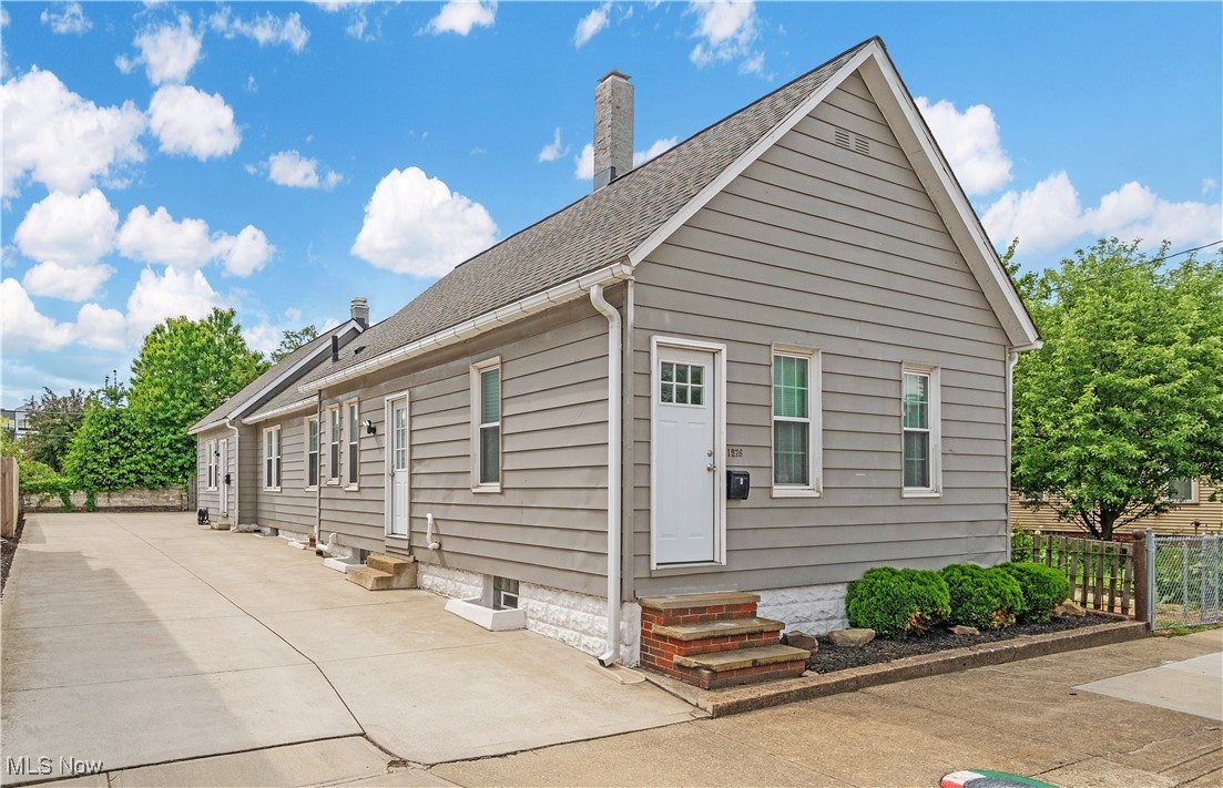 Incredible Investment Opportunity in the Heart of Gordon Square’s vibrant Art District. This fully rented ranch-style duplex features a 3-bedroom unit and a 2-bedroom unit with many updates. Interior improvements include Pergo flooring throughout, kitchen cabinets, granite countertops, stainless steel appliances, updated bath with tile surround, vanity, fresh paint, and more. The waterproofed basement provides excellent additional utility space with two washers, two dryers, and updates such as a smart WiFi-enabled sump pump, a commercial-grade dehumidifier, two furnaces, two hot water tanks, electric and separate electrical panels, with additional separate storage space for each unit with their own private staircase. Exterior improvements include glass block and vinyl windows, exterior doors, two central A/C systems, a partially fenced backyard with a newer wide cement driveway for plenty of parking. Ideally situated on W. 67th Street, the property is just a short walk to popular local destinations including Il Rione Pizzeria, Stone Mad Pub, Brewnuts, Astoria Café, Blue Habanero, and the Edgewater Beach walkway. Just minutes from Downtown, Ohio City, Tremont, and Lakewood. This property boasts a strong rental history and a prime location, making it a perfect addition to your portfolio. Seller is offering a Home Warranty.