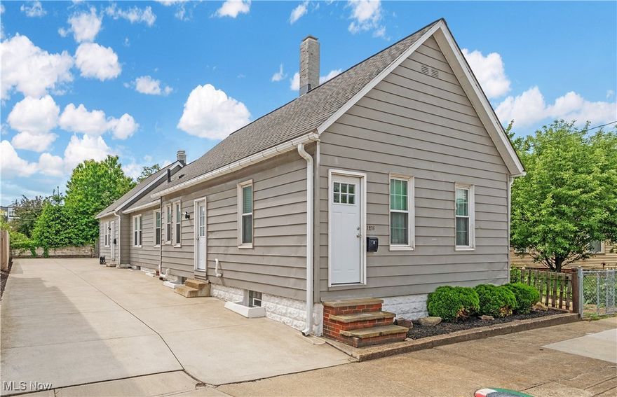 Incredible Investment Opportunity in the Heart of Gordon Square’s vibrant Art District. This fully rented ranch-style duplex features a 3-bedroom unit and a 2-bedroom unit with many updates. Interior improvements include Pergo flooring throughout, kitchen cabinets, granite countertops, stainless steel appliances, updated bath with tile surround, vanity, fresh paint, and more. The waterproofed basement provides excellent additional utility space with two washers, two dryers, and updates such as a smart WiFi-enabled sump pump, a commercial-grade dehumidifier, two furnaces, two hot water tanks, electric and separate electrical panels, with additional separate storage space for each unit with their own private staircase. Exterior improvements include glass block and vinyl windows, exterior doors, two central A/C systems, a partially fenced backyard with a newer wide cement driveway for plenty of parking. Ideally situated on W. 67th Street, the property is just a short walk to popular local destinations including Il Rione Pizzeria, Stone Mad Pub, Brewnuts, Astoria Café, Blue Habanero, and the Edgewater Beach walkway. Just minutes from Downtown, Ohio City, Tremont, and Lakewood. This property boasts a strong rental history and a prime location, making it a perfect addition to your portfolio. Seller is offering a Home Warranty.