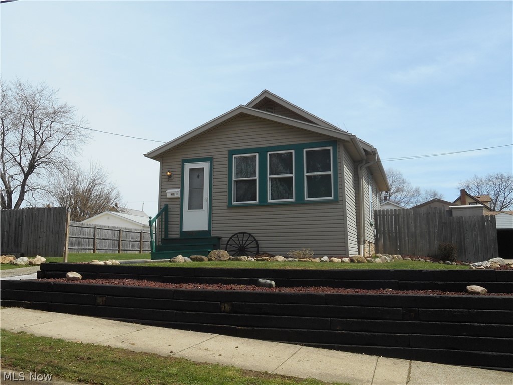 Super cute with nothing to do but move in and enjoy this property. Nice eat in kitchen with appliances! Freshly painted, new carpeting & new furnace – March/April, 2019. The room as you enter the front door can be used as an office. Basement is nicely done with glass block windows & updated full bath to include soaking tub. Enjoy the back covered deck this summer and fenced in extra large yard. Two sheds – one with concrete floor and electric. Roof – 10 years.