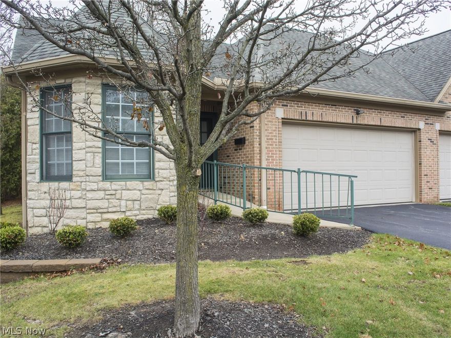 Enjoy maintenance free living in this beautiful 55+ community! Located on the Inn at GlenEllen campus, this villa boasts cathedral ceilings, gas fireplace, 2 bedrooms, 2 bathrooms, and 2 car garage. All appliances, as well as water/sewer and trash are included. Great for aging in place all while enjoying the comfort and ease of a quiet community.