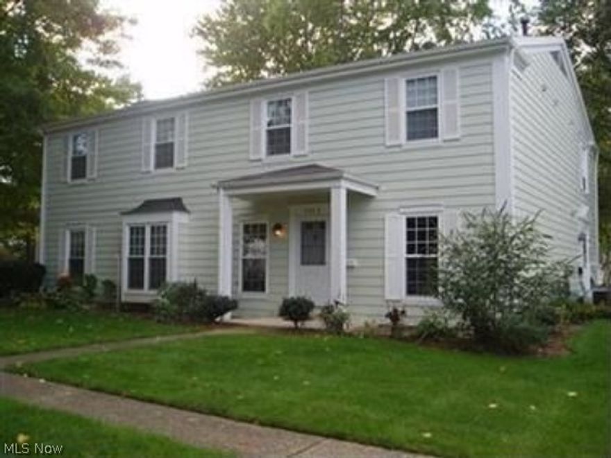 This well maintained, condo is minutes from all the conveniences of Mentor!  Open & inviting, the main floor is ideal for your perfect space; offering hardwood floors, a spacious great room, eat-in kitchen, ample cabinetry, and under cabinet lighting!  Your 2nd floor boasts 2 great bedrooms, laundry, and your full bath!  Your owner's suite offers a huge walking closet for plenty of storage!  This home has been immaculately maintained!  If this isn’t enough, this home has a private garage and an outdoor patio.  The best part is this home is located directly in front of one of Lake County’s most beautiful and protected trees!  This home is move in ready and a MUST SEE!