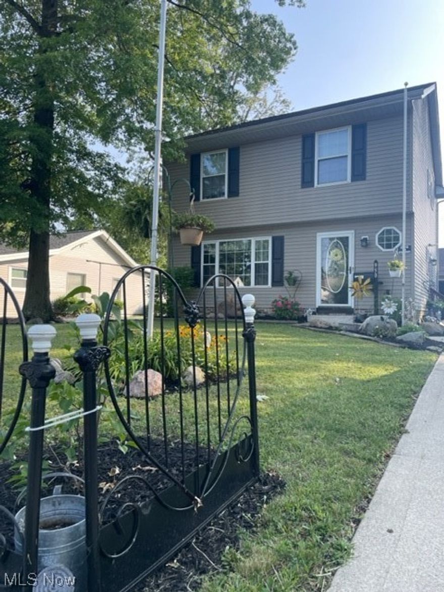 FANTASTIC Updated Colonial on a Landscaped Environmental Setting! This charming colonial home has 3 bedrooms, two full baths and one half bath. It also comes with a first floor laundry room. You will notice the curb appeal of the home as it stands out but the rear patio and yard offer a whole new style of ourdoor leisure. Besides a gazebo patio area there is also a hot tub AND an above-ground swimming pool. The home is only 19 years old but has been upgraded with flooring, cabinetry and some carpeting. Galley-style kitchen feature SS appliances and an adjacent Dining Area. A sliding glass door invites you to the rear yard patio and the amenities of outdoor living and entertainment. The yard is fenced in providing privacy and security, especially for pets. The Kitchen Appliances remain and the Seller is offering an America's Preferred Home Warranty. A great location, located near Rt. 2 freeway, near parks and shopping and yet on a quiet side street. Fantastic Opportunity!