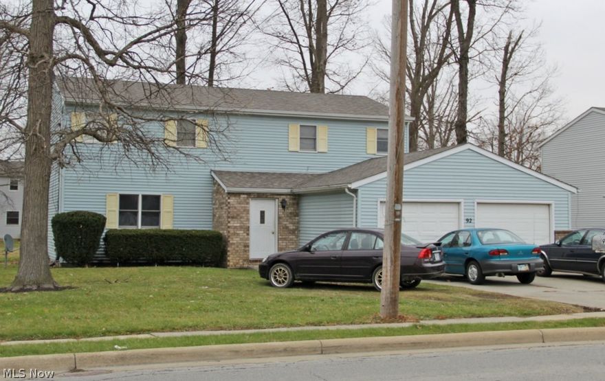 Great townhouse style duplex with solid rent history. 3 bedrooms and 1.5 baths in each unit. Refrigerator, stove and dishwasher. Washer/dryer hookups. Baseboard electric heat. Attached garages. Roof replaced approx. 4 years ago. Easy, low maintenance investment.