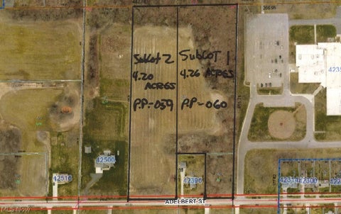 Vacant Land For Sale - S/L 1 Adelbert Street<br/> Elyria, OH 44035