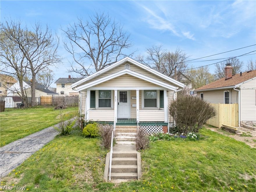 Welcome to this affordable, well-maintained, and spacious home nestled on two parcels in a peaceful Akron neighborhood! As you enter, you’ll be greeted by beautifully preserved original hardwood floors that flow throughout the home, exuding warmth and character. The elegant fireplace and historical window designs seamlessly blend modern sensibilities with traditional charm!

The main floor features a generous living room that transitions into a formal dining area, ideal for hosting family gatherings and entertaining friends. The kitchen boasts ample storage and countertop space, accompanied by like-new appliances, all of which will remain with the home for the new owner!

Convenience is key, with two bedrooms located on the main floor, along with a full bathroom, making this layout perfect for easy living. Descend into the basement for additional storage, where you'll find a versatile recreation room—perfect for a home office, workout space, or any hobbies you enjoy. Plus, the included laundry appliances make chores a breeze. The second full-bathroom on the lower level offers additional convenience and versatility!

This property sits on two city lots, featuring a spacious yard, a private and sizable driveway, and an oversized detached garage that accommodates two vehicles along with your maintenance equipment and outdoor belongings. Recent updates include a newer air conditioning unit and hot water tank (installed in 2025), as well as a newer roof with plenty of life left!

Don’t miss your chance to call this delightful home yours! Reach out to your favorite agent to schedule a showing today—this gem won’t last long!