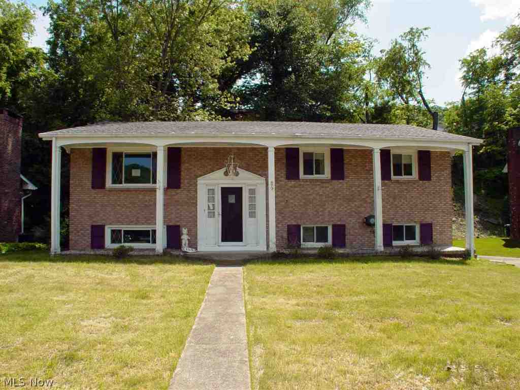 Spacious 3 BR split entry. Vaulted ceiling in the L/D combo. French doors to a back deck & a Rec room w/gas FP & separate office area. This could be a great house w/some TLC.