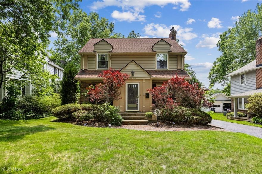 Welcome to this well-maintained 3-bed, 2-bath colonial located in one of the most sought-after neighborhoods in the area! With its timeless charm and inviting curb appeal, this home offers a perfect blend of classic style and modern amenities. As you step inside, you’ll be greeted by the spacious living room featuring the beautiful wainscoting ceiling and original hardwood floors throughout. The cozy living room is perfect for family gatherings, which leads to the ideal dining space as you enter through the beautiful pointed archway. The updated galley kitchen features ample counter space and cabinetry, attached to the charming wood paneled breakfast nook! The second floor boasts three generously sized bedrooms, each with plenty of closet space, and one full bathroom offering both convenience and comfort. Full & partially finished basement features a bar for entertaining, a full bathroom, full laundry, and extra space for storage. Enjoy private outdoor living with a fully fenced in backyard (2021) and charming brick patio, perfect for grilling or simply unwinding. This low-maintenance space is just the right size, offering all the benefits of a private yard without the upkeep. Location, Location, Location! This charming colonial is just minutes from Summit Mall, providing convenient shopping, dining, and entertainment options. Plus, you are steps away from Sand Run MetroPark for outdoor adventures and scenic walks. The home is nestled in a friendly, quaint, welcoming neighborhood – perfect for families looking for a great place to call home.