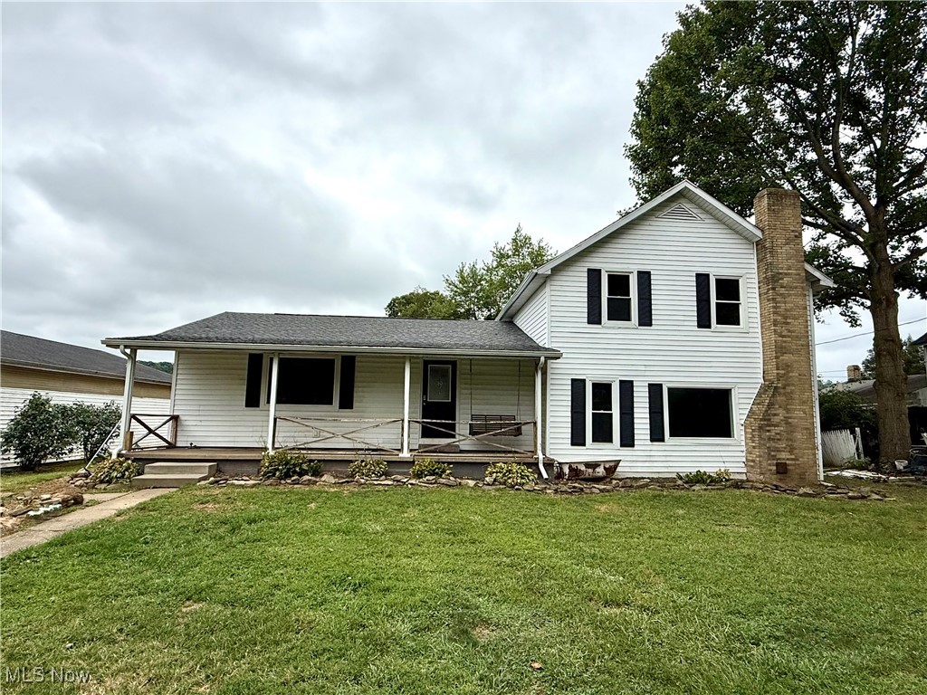Country living just a minute from town! This home has 5 sizeable bedrooms, 2 of which are on the main floor as well as 2 full bathrooms and full unfinished basement that could be finished for even more space. The home has first floor laundry, a large 163x145 lot that equals just over a half acre. Need garage space? This is the home for you! The 32x48 garage with built in workspace has both electric and heat, perfect for any hobbiest. The half acre lot is partially fenced in as well and has 2 decks and an above ground pool perfect for entertaining! This home was totally remodeled in 2018 including the roof, all windows, furnace and heat pump, custom kitchen, 2 baths and all floors. Additional recent updates include a new hot water tank, water softener and sump pump in 2023. This home is located in Indian Valley school district and offers immediate possession!