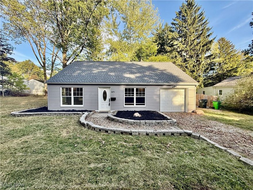 Welcome to this beautifully remodeled Cape Cod in the heart of Stow! Featuring 3 bedrooms and 1.5 baths, this home shines with fresh updates including a new roof, new siding, new paint, and brand-new carpet throughout. The inviting main level offers a bright living room, an eat-in kitchen, and convenient first-floor laundry, while the upstairs includes a spacious primary bedroom. Sitting on nearly a half-acre, the property boasts a huge yard with partial fencing, a patio for outdoor gatherings, and a storage shed. An attached garage with opener adds ease, while modern amenities like central air, gas heat, and included appliances make this home move-in ready. Conveniently located near schools, shopping, and parks, this is a wonderful opportunity to own a freshly updated home in a desirable neighborhood.