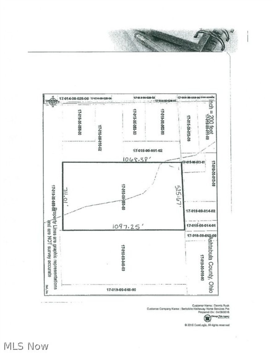 Don't miss out on this 17 acre lot close to lake Erie on paved rd. close to Geneva. Room to roam. Geneva Lodge, plenty of wineries in the area, small creek and plenty of room to build your dream home. Oil and mineral rights transfer.