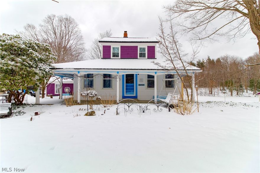 Great houses will always stand the test of time & this home is no exception! Welcome to this 3 bedroom, 2 bath house situated on 2.85 scenic acres. This house still captivates it’s historical charm with some modern touches mixed in. 2 bedrooms on the 1st floor is a plus & the 3rd is upstairs with its own bathroom. Upstairs you will find another room with a wide range of possibilities. The kitchen gives way to beautiful views of your backyard & pond, containing lots of wildlife with plenty of fish! There are many updates to this home, including: new windows throughout the entire 2nd floor & 1st floor bathroom, new hot water tank, new coal burning furnace to get you through those cold winter nights, & the roof was replaced in 2018. The property has a Pavillon near the pond to relax and enjoy those summer breezes. You will also find a nice sized detached garage, with extra room below to use for storage or manage a small farm, to accompany the 2 car attached garage. Don’t hesitate to check