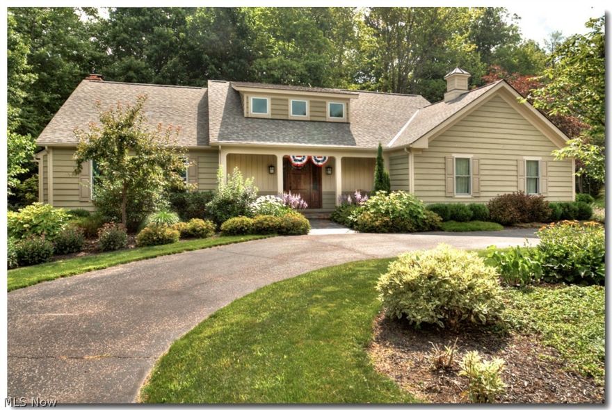 Welcome to this fabulously updated cape cod that sits on an amazing 6 acre lot in the best location of Waite Hill!  The home was recently and tastefully updated by David Fritsche of Fritsche Builders.  The kitchen is fully loaded with cherry cabinets, high end granite counters, hand blown glass lighting pendants, high end professional appliances.   Tons of windows and natural lighting!  The main level has "hand scraped hickory" wood floors throughout.  You will absolutely love the style and look!  Every bathroom has been fully upgraded with tiled showers and glass doors.  The master suite has a huge walk-in closet, fireplace, master bath, and tons of natural light.  There is potential to add patio with sliding glass off the Master Suite.  The sun room off the main living area and deck that adds a whole other rare dimension to the house.  Your guests will love sitting out there on cool summer nights!  The basement was recently finished with cedar walls and makes for a perfect man cave,