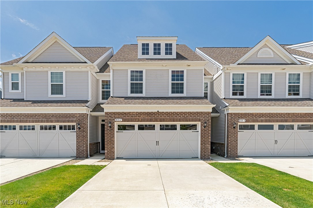 Like-New Modern Townhome Designed for Easy, Effortless Living w/ Immediate Occupancy.
Look no further than this pristine, up-to-date townhome—expertly designed for comfort, convenience, & low-maintenance living. With its thoughtful layout & smart features, you’ll spend less time on upkeep & more time doing what you love.
Welcoming foyer leads to bright, open living space filled with/ natural light & serene views of expansive greenery behind the home. The heart of the home is stunning kitchen, featuring large granite island w/ sink, stainless appliances, gas cooktop, pull-out shelving, tile backsplash, & pantry. Adjoining conversation area anchored by striking electric fireplace w/quartz hearth, adding warmth & style.
Open-concept dining area provides ample seating & flows effortlessly into sun-drenched garden room—a perfect retreat for reading or relaxing.
From two-car garage, enter mud area w/ boot bench, cubbies, & hooks. Convenient powder room w/pedestal sink rounds out first floor.
Upstairs, spacious landing creates a smart separation between primary suite & other bedrooms. Your private sanctuary awaits w/ generously sized sleeping area, bonus sitting nook, large walk-in closet, & spa-inspired en-suite bath featuring double quartz vanities, walk-in shower, private water closet, & spacious linen storage.
Across the hall convenient laundry room w/ oversized energy-efficient washer & dryer
Second bedroom boasts walk-in closet & en-suite bath w/ dual sinks and a tub/shower combo. The third bedroom, currently staged as home office, offers flexibility & includes large closet.
Bonus Features: Whole-home water softener and filtration system.
The Association handles lawn care & snow removal so you can enjoy the lifestyle you deserve. Located in desirable Renaissance Park. Minutes from the heart of Aurora, w/its vibrant community events, parks, trails, golf courses, an array of dining, top-rated schools, & everyday conveniences, making life easy & enjoyable.