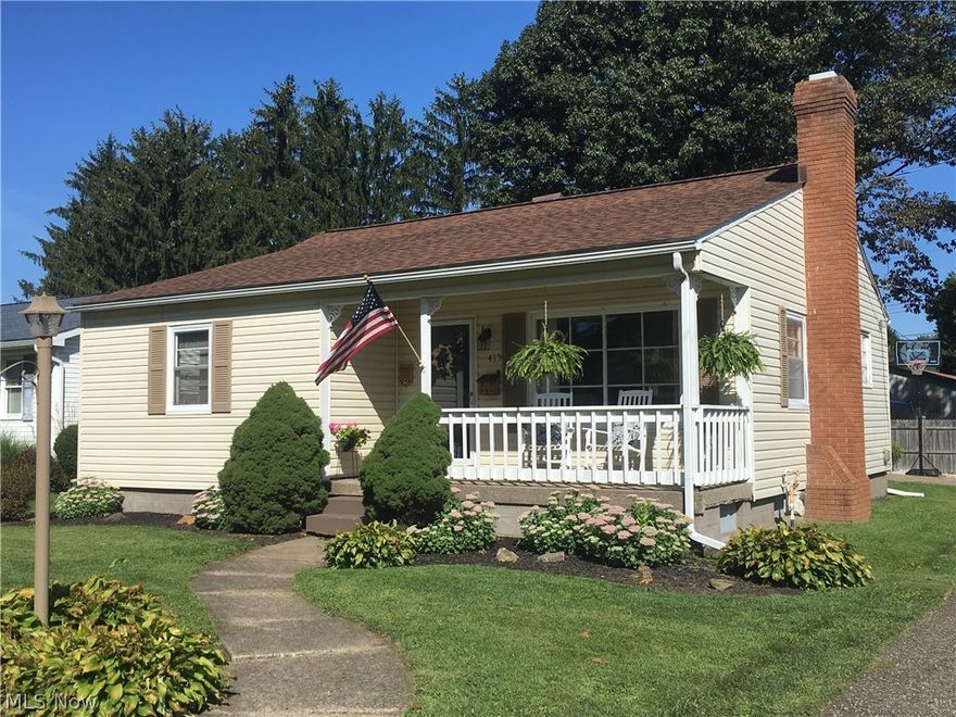 Beautiful ranch style home located on a corner lot in quiet Dover neighborhood. Close to downtown areas and 77! 2 Bedroom, 2 bath vinyl sided ranch home. Spacious kitchen pantry. Hardwood floors throughout upper level. Finished lower level with wood burning stone fireplace. Full bath with jacuzzi in lower level and potential to add a 3rd bedroom. New furnace & central air in 2007. New hot water heater in 2010. New roof in 2016. One car garage attached by breezeway leading directly in house with new garage door and opener in 2017 with additional gravel parking on the side. Nice 50 x 150 corner lot with large fenced in backyard. **MOTIVATED SELLER**