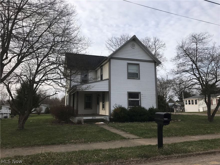 Large 2 story home with 1688 square feet. There are 4 bedrooms, 1 full bath and 2 half baths and a detached 2 car garage. This property sells as-is. All buyers need a letter of pre approval or proof of funds with their offer. It is the buyer's responsibility to verify all information, perform inspections and do their due diligence to check on any pending health and safety issues whether it be at a state or local level to include mold, lead based paint or any other health related issues.