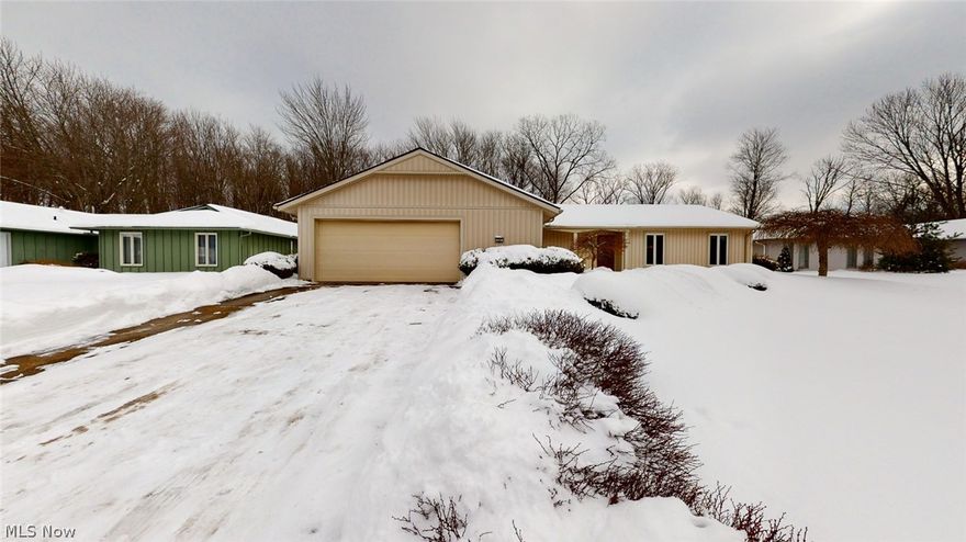 Highly sought-after Mills Creek location on a tucked away quiet street almost to the cul-de-sac with private wooded views. This 4-bedroom 2.5 bath ranch offers quite comfortable living and tastefully updated. One floor living at its finest with beautiful views to the woods and patio with plenty of outdoor space to call your own. This lovely home offers a nice and open floor plan with a formal living room dining room and large family room complete with skylights and a warm fireplace. The large kitchen has bay window, ample solid surface counters, plenty of storage, well equipped fully applianced with a center island gathering area. Nice sized laundry room and new power room. Pick from the bonus room or bedrooms for your office, study room or exercise room. The en suite is private and quite with a large walk-in closet and glass shower. Talk about location this is a quite area and only minutes to major highways and Great Northern shopping area. Mills Creek Association provides 2 pools, cl