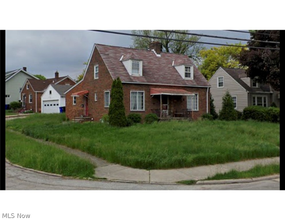 Lots of potential, huge kitchen, fenced in back yard, two full bathrooms.