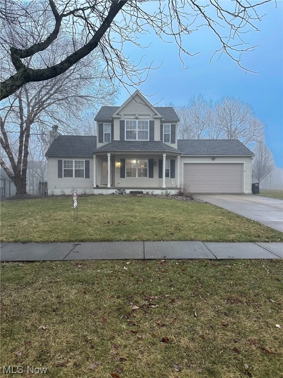 Welcome home to this beautiful three bedroom, two and a half bath home located in the desirable Strawberry Fields in the vibrant community of Medina. Cozy up and relax in the great room while you warm by the fireplace. Open floor plan makes everything feel so big and homelike. Off the kitchen you can access the newly built composite deck and concrete patio. This double lot is the largest in the development and the fenced in backyard is perfect place to entertain or have peaceful nights under the stars. Hot tub INCLUDED! The second floor has a generous master suite with vaulted ceilings, a private bath and walk-in closet. There are two additional bedrooms and another bath on this floor. Back to the main floor there is a pantry in the kitchen, a first floor laundry room, and a half bath for guests. The partially finished lower level is well suited for a rec room or home office. You can get to the Public Square in Medina in just 7 minutes and Downtown Cleveland is only a 38 minute drive. Make an appointment today to see your new home!