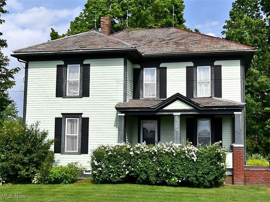 A Century old farmhouse that needs to be brought back to its original character that sits on 11.66 acres, three bedrooms, two full baths, maintenance free siding and just waiting for you the buyer to fix it up and remodel it the way you like.  CASH BUYERS ONLY!!
The home needs work and that’s reflected in the low price that the owner is asking for the property, can be shown on a short notice security system on the property.