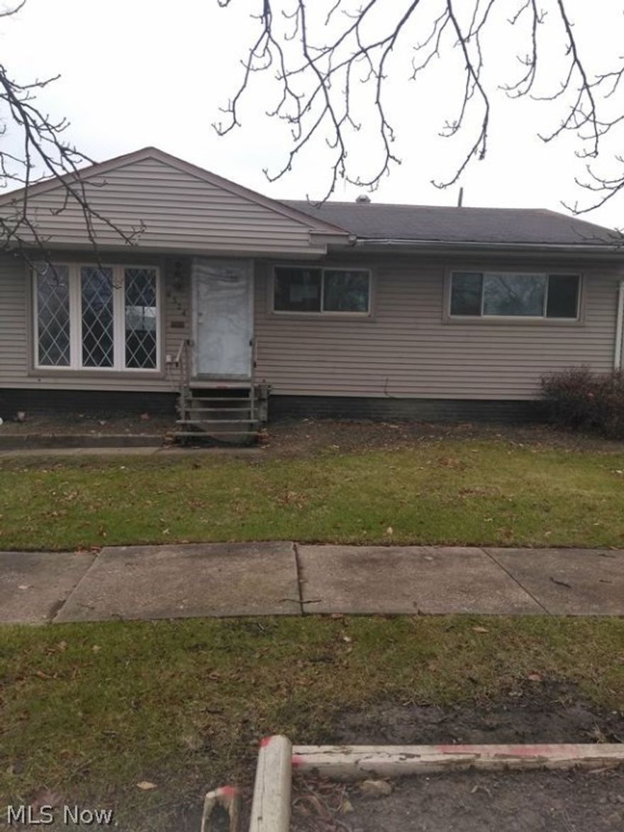 What a great Buy! Come take a look at this 3 bedroom 2 bath ranch just waiting for your finishing touches! Home has a open floor plan for living room and kitchen so you can enjoy your company or favorite shows while cooking! Patio in rear to enjoy those summer months hanging out in the back yard. Wont last long!