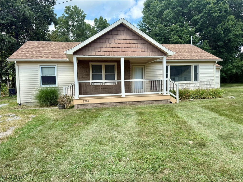 Welcome to 1289 Eastern Avenue! Tucked at the end of a cul-de-sac, this two-parcel property offers plenty of space inside and out, including a large yard with a partially wooded piece perfect for outdoor enjoyment. This 3-bedroom, 1-bath home features a versatile flex space that can serve as a home office or potential fourth bedroom. All one level living with laundry and mechanicals on first floor. Updates include a newer roof, siding, deck and windows, giving you peace of mind and great curb appeal. With its convenient floor plan and extra outdoor space, this home is ready to fit your needs and lifestyle.