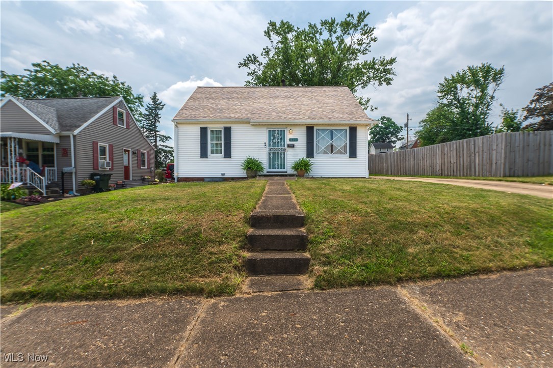 Welcome home to this cozy bungalow style home located at 1606 32nd St. NE in the heart of canton. This home is right around the corner from from Meadowlake Golf & Swim. As you make your way inside , you will notice all of the modern style with everywhere that you look. The living room flows into the open kitchen that connects to the back patio and fenced in backyard. Two of the three bedrooms are on the first floor. Upstairs features the third oversized bedroom, giving you all of that additional space. The full bath is located on the main living area with a bonus half bath in the basement. All appliances are staying including the washer and dryer ! This home was also just completely waterproofed to give you that peace of mind. This home is move in ready. Call to schedule a private showing today !