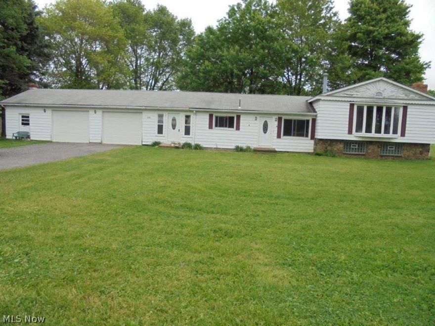 Nearly 4 acres of property with pond, 30 x 40 pole barn and electric fence. Updated bathrooms. Home Warranty