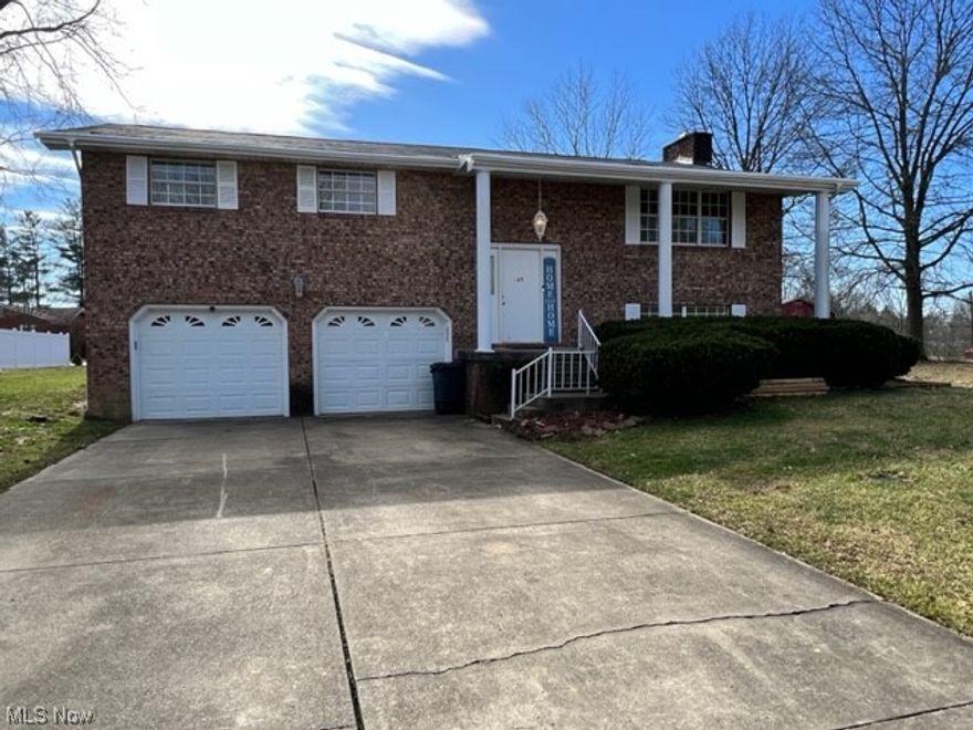 Nice three bedroom 2 full bath brick home in a wonderful Lubeck location. This property offers an extra large flat lot and a two-stall garage.
