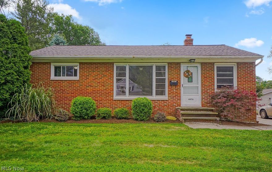 Nicely updated brick ranch on a quite street. Gorgeous hardwood floors throughout. Three bedrooms and a full bathroom on the main floor. Partially finished basement with a custom built in bar and updated half bath. Beautiful custom built pergola and stone patio out back. Many updates including newer roof, windows and hot water tank. Spacious 2 car garage. This is a solid home in a great neighborhood. Come see this wonderful property today!
