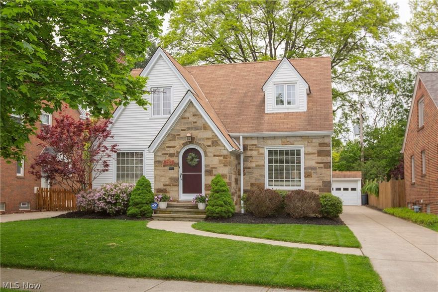 Located in the Heart of West Park, this 3 bedroom, 1.5 bath home has loads of character. Beautiful hardwood floors, updated kitchen, and windows. New Trane furnace and A/C in 2012.  Living room and large family room have fireplaces.  Upstairs bedrooms are very large and have great closets.  The well cared for back yard has a covered patio that leads to a large deck for entertaining.  The yard is fenced in along with a 2 car garage.