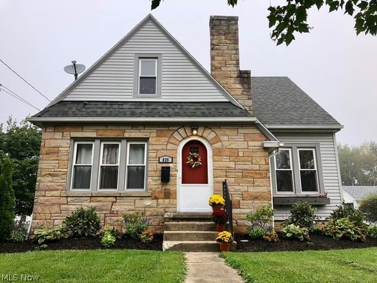 This charming 3 bedroom, 1 1/2 bath home offers an updates kitchen, beautiful hardwood floors, partially finished basement, stone fireplace, fenced back yard with patio and a detached garage.