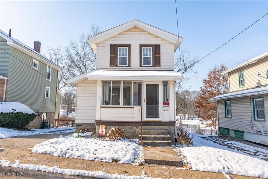 Move-in ready and full of charm in West side Massillon! This home has been thoughtfully updated in recent years and is perfect for indoor and outdoor living. The kitchen and dining area feature modern updates including newer cabinets (2018),  flooring (2020), dimmable lighting (2018), and a stylish ceiling fan (2018). Upstairs you’ll find refreshed windows (2015), newer carpet, and a nicely updated full bath. Step on down to the stone patio to relax or entertain, all while enjoying the fully fenced backyard with a privacy fence added in 2018. The inviting screened-in front porch is the ideal spot for morning coffee. The partially finished basement offers extra living space and includes a convenient walk-out to the patio. Other upgrades to note are a new electrical box (2021), new gutters and down spouts (2025), oven/range (2020). A well cared for home in a great location, this one is truly a must see!