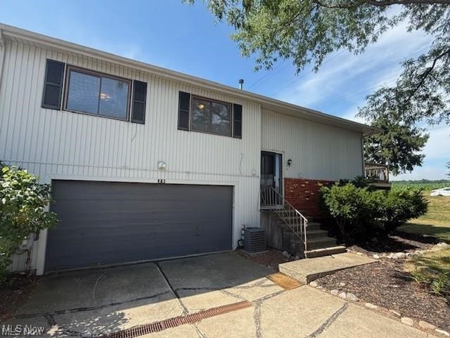 WELL-MAINTAINED SPACIOUS CONDO WITH TWO BEDROOMS AND TWO FULL BATHROOMS. TWO CAR GARAGE. HARDWOOD FLOORS THROUGHOUT. DECK AND CONCRETE PATIO LESS THAN 2 YEARS OLD. FRESHLY PAINTED INSIDE. CONDO FEE COVERS LAWNCARE, SNOW REMOVAL, TRASH, PLAYGROUND, COMMUNITY GARDEN, AND A POOL!